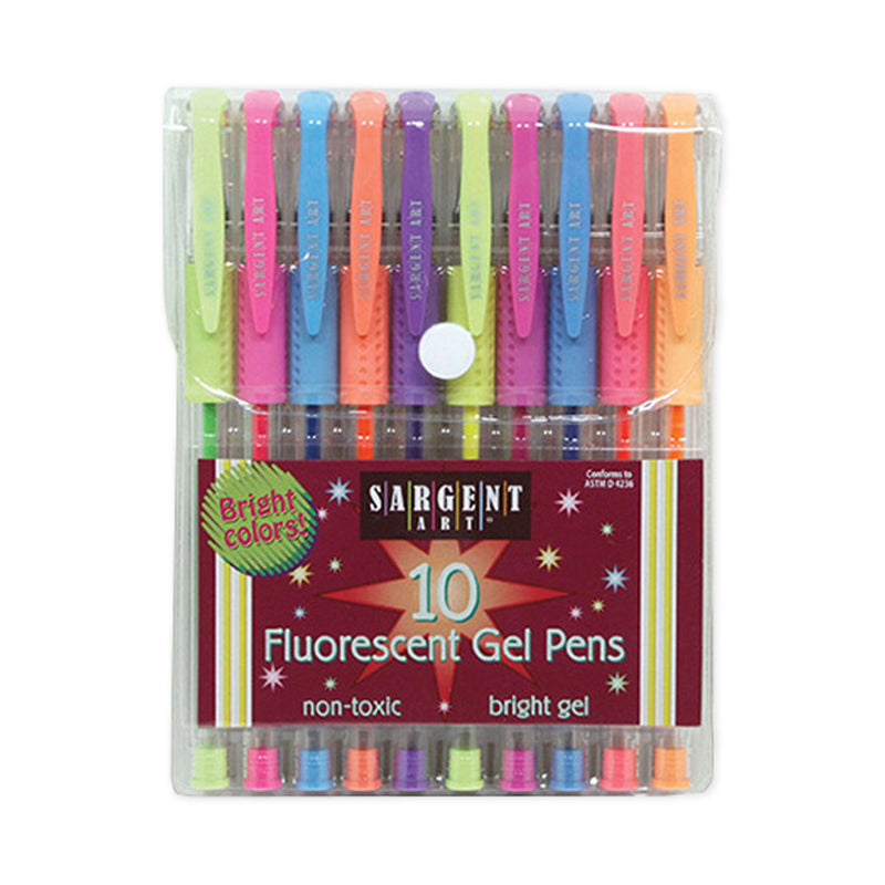 Sargent Art Gel Pen - Set of 10