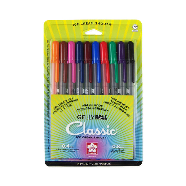 Sakura Gelly Roll Classic 10-Piece Set