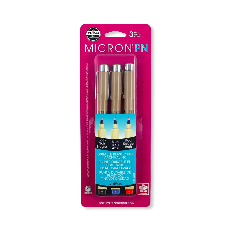 Sakura Pigma Micron PN Assorted 3-Piece Set