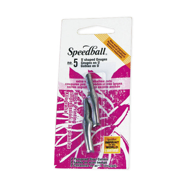 Speedball Linoleum Cutter Blades 2 Packs