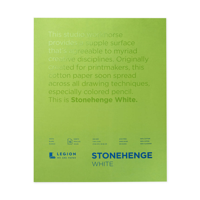 Products Stonehenge Paper Pads White