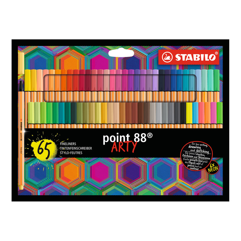 Stabilo 88 Pen Set 65 Piece Wallet