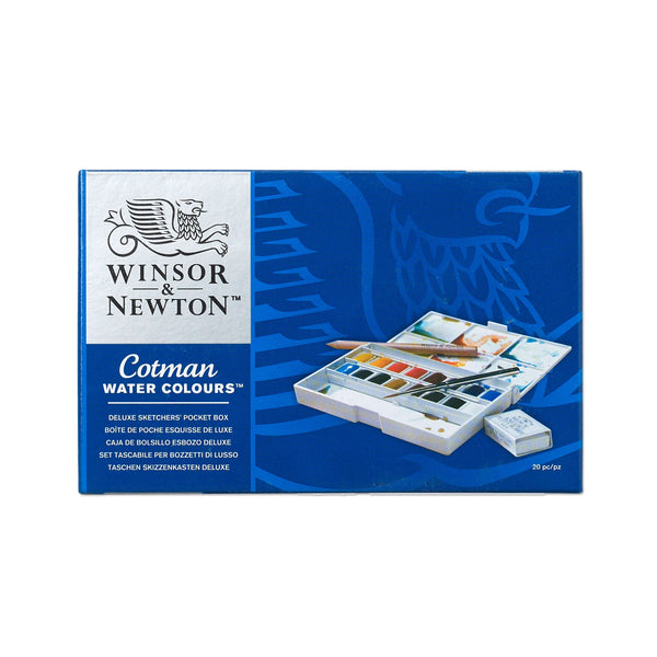 Winsor & Newton Cotman Watercolours Deluxe Sketchers' Pocket Box