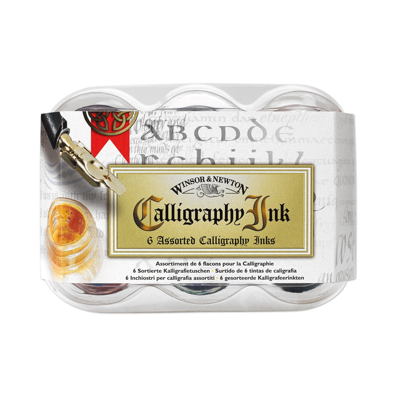 Winsor & Newton Calligraphy Ink Set - 6 x 30ml