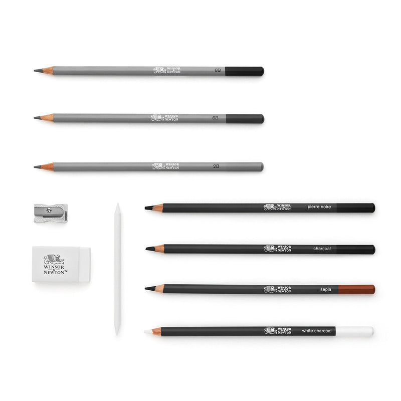 Winsor & Newton Studio Collection - 10 Piece Sketch Set