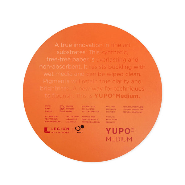 Yupo Paper Pads Round